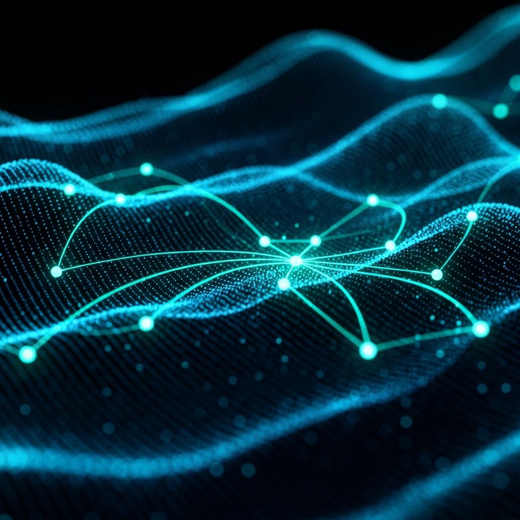 Digital abstract background